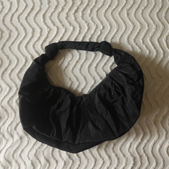 Mango ruched crescent bag - Picture 4 of 9